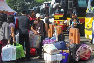 6.258 pemudik tiba di Terminal Kampung Rambutan