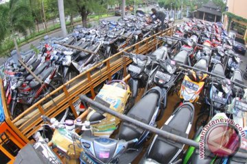 Sepeda motor mudik gratis tiba di Giwangan Yogyakarta