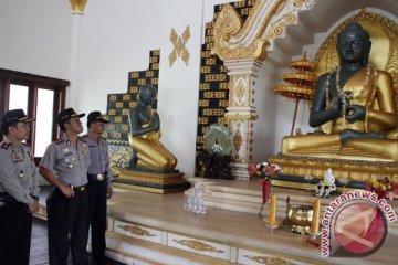 Keamanan diperketat pasca ledakan bom vihara