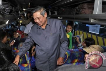 Masyarakat antusias silaturahmi dengan SBY di Istana Negara