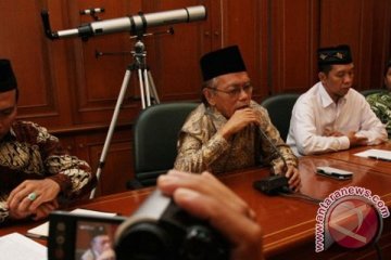 1 Syawwal 1434 Hijriah jatuh pada Kamis besok