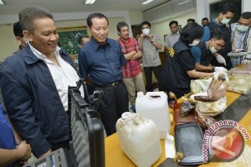 Polisi tetapkan 10 tersangka kasus shabu LP Cipinang