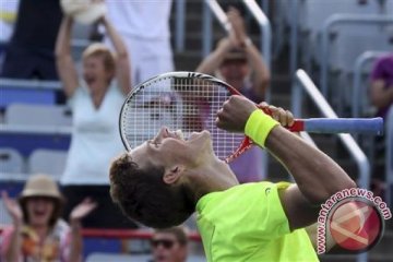 Petenis lokal Pospisil kalahkan Isner di Montreal