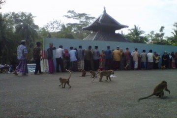 Pengikut Islam Aboge Banyumas shalat Id