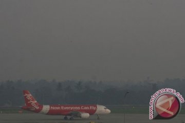 Kabut selimuti Bandara Kualanamu