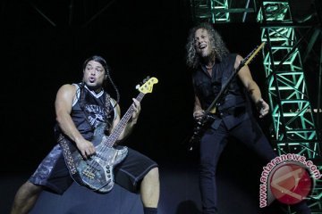 Jokowi puas nonton Metallica 