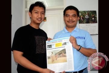 KUNJUNGAN HMI KE ANTARA SULSEL