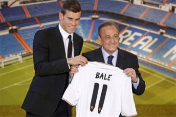 Bale tampil perdana di Bernabeu