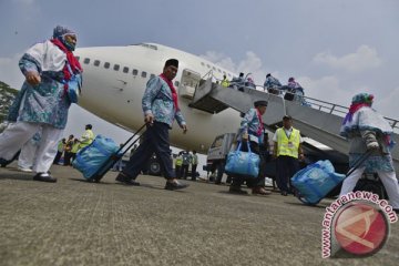 74 persen jamaah haji sudah berangkat ke Arab Saudi