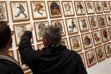 Lukisan karya Norman Rockwell akan dilelang