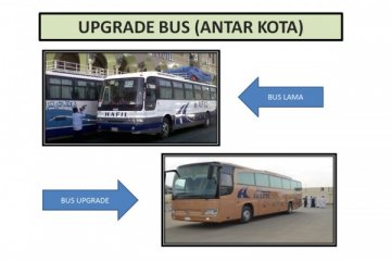 Upgrade bus perpendek perjalanan Madinah-Makkah