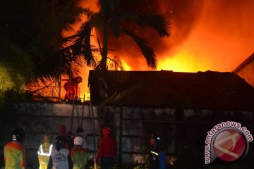 Puluhan rumah terbakar di Kotabaru