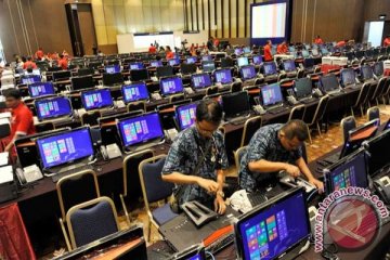 Pusat Media putaran KTT APEC 2013 siap dipergunakan  