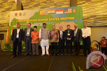 Menhut Buka First Asian Rhino Range States Meeting