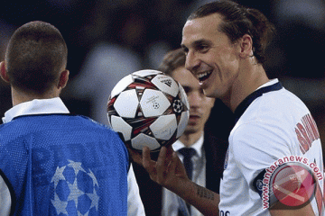 Ibrahimovic bawa PSG hancurkan Anderlecht 5-0