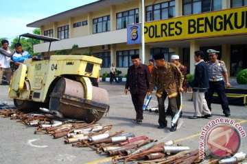 Pemusnahan Knalpot Racing