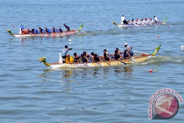 Dragon boat Indonesia bersaing dengan Myanmar, Thailand, Filipina