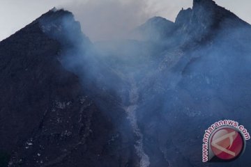 Kawasan Gunung Merapi hujan pasir