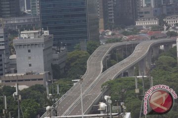 Uji coba JLNT Kampung Melayu-Tanah Abang sebabkan kemacetan