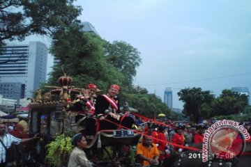 Warga DKI terkesan Kirab Budaya di Monas