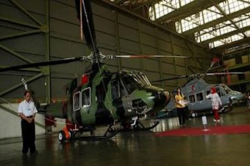 Helikopter TNI AD kecelakaan di Aroanop Tembagapura