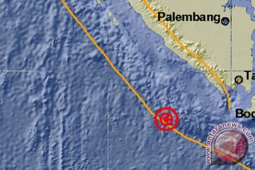 Gempa 5,5 SR guncang Lampung