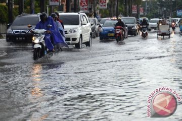 Kota Singkawang tergenang banjir