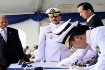 Peresmian KRI Alamang 644/Joko Sulistyo