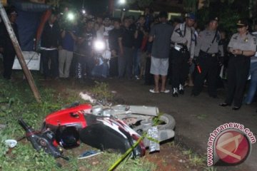 Polisi masih berjaga lokasi penyergapan teroris