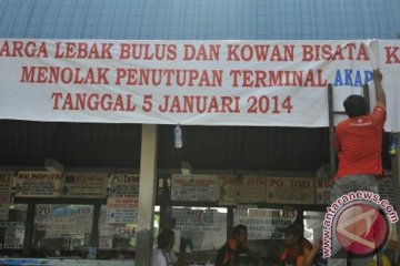 Polisi siaga antispasi demo di terminal Lebak Bulus