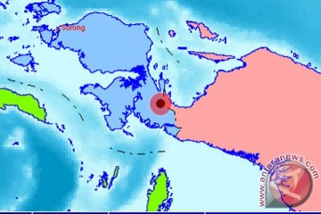 Gempa 5,0 skala richter di Wondama, Papua