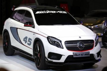 Mercedes-Benz pamer crossover terbaru 