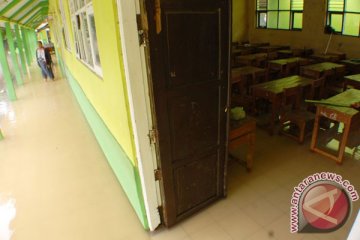 SMAN 8 Kota Bogor terendam air