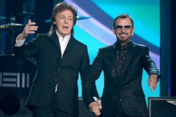 Paul McCartney dan Ringo Starr berkolaborasi di Grammy