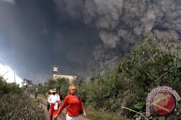 Korban tewas terkena awan panas Sinabung jadi 14 orang