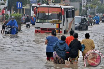 Banjir kembali genangi enam kecamatan di Semarang