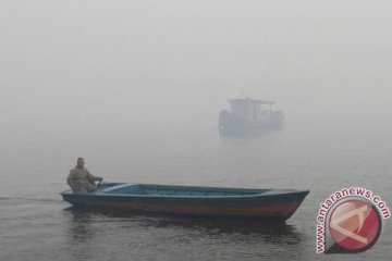 Kabut asap di Pontianak, kapal dilarang berlayar malam