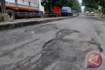 Kerusakan jalur Pantura terparah di Kudus