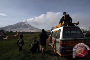 Pengungsi erupsi Sinabung pulang ke 16 desa