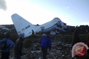 250 tewas dalam kecelakaan pesawat militer Aljazair