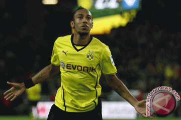 Dortmund perpanjang kontrak Aubameyang hingga 2020