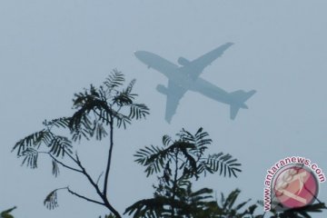 Puluhan penerbangan terganggu akibat kabut asap