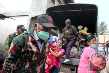 Sebagian pengungsi Sinabung belum boleh pulang