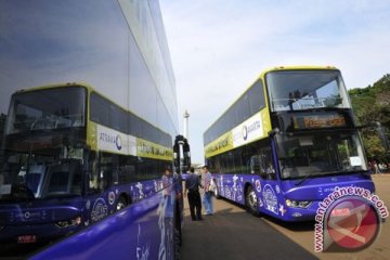 Antisipasi kemacetan, DKI gratiskan bus tingkat