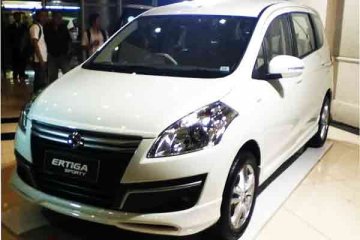 Suzuki perkaya lini LMPV dengan Ertiga Sporty