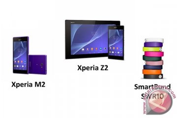 Sony Xperia Z2, Xperia M2, dan SmartBand dirilis
