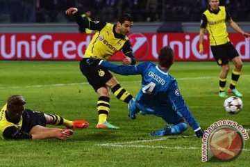 Suporter Dortmund diserang di Rusia