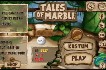 Kelereng menginspirasi game "Tales of Marble"