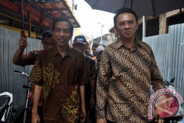 Jokowi-Ahok kompak blusukan bareng