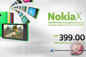 Nokia X serbu pasar Malaysia seharga 120 dolar